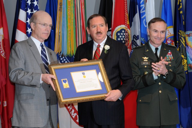 Recipients of Secretary of Army awards honored at memorial