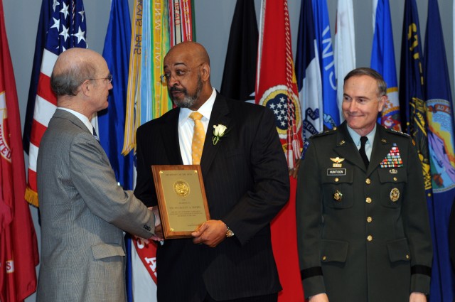 Recipients of Secretary of Army awards honored at memorial