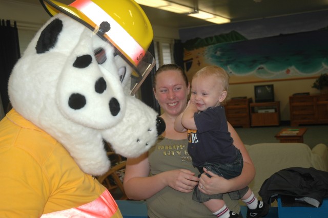 Armed Services YMCA promotes fire safety