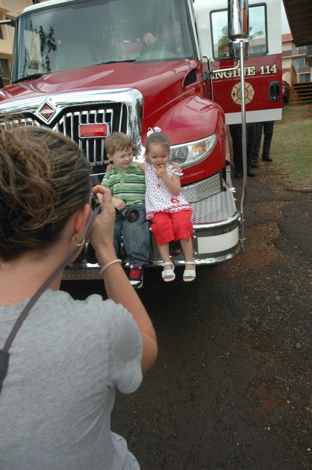 Armed Services YMCA promotes fire safety
