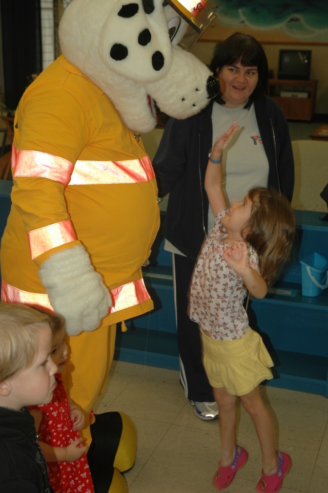 Armed Services YMCA promotes fire safety