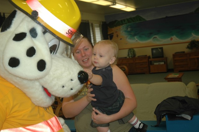 Armed Services YMCA promotes fire safety