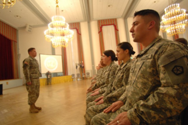 Leadership begins with integrity, values for V Corps human resources specialist