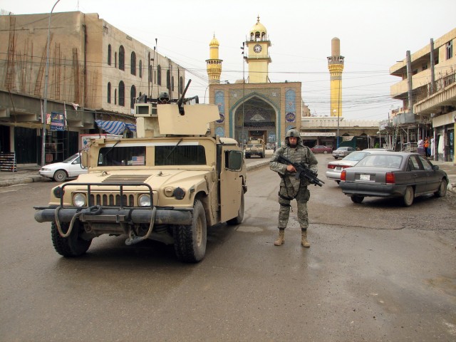Sergeant reflects on fateful day in Baghdad when he earned medal for valor during convoy attack