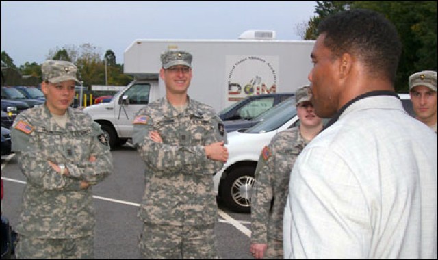 Celebrity Apprentice Visits West Point
