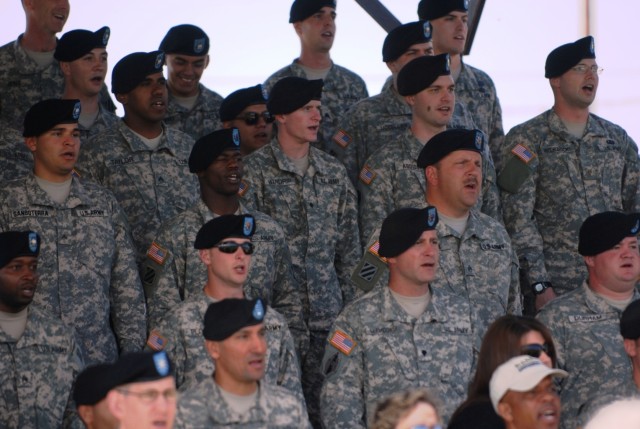 4BCT Soldiers Sing Army Song