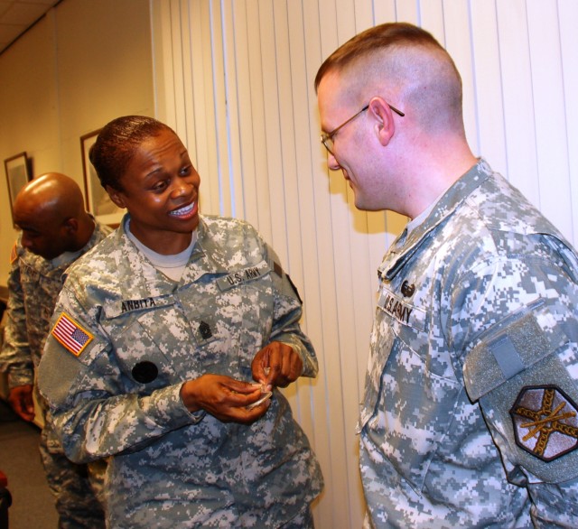 IMCOM-E CSM Visits USAG Schinnen