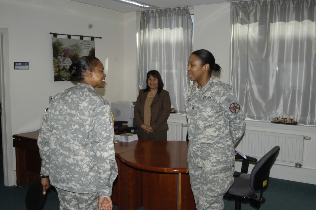 IMCOM-E CSM Visits USAG Brussels
