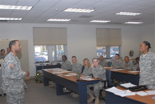 NCO leads at work, home, in community