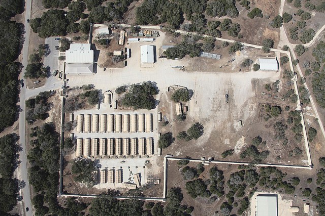Aerial Photo of Forward Operating Base Courage