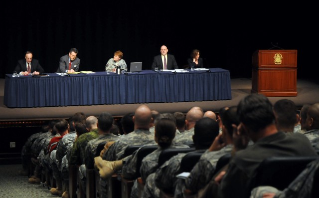 Panel discusses civil-military relations at Fort Leavenworth