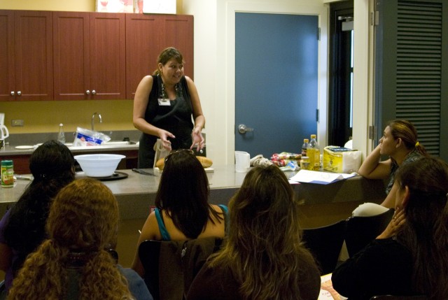 Cooking and coping go hand in hand at ACS class