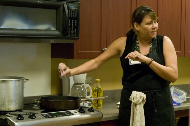 Cooking and coping go hand in hand at ACS class