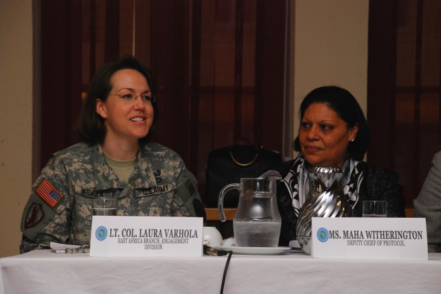 U.S Africa Command members discuss role of women during history month