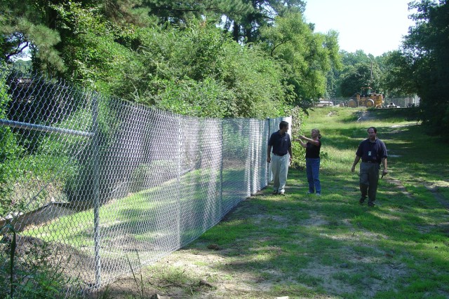 Rip-Rap and Fencing