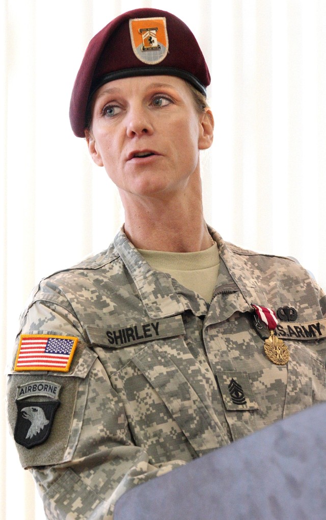Year of the NCO: 1st Sgt. Shirley bids farewell to Combat Camera