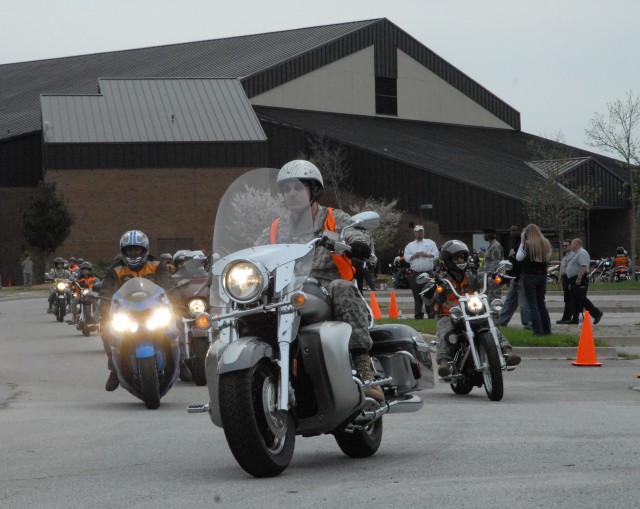 Motorcycle rally promotes safety