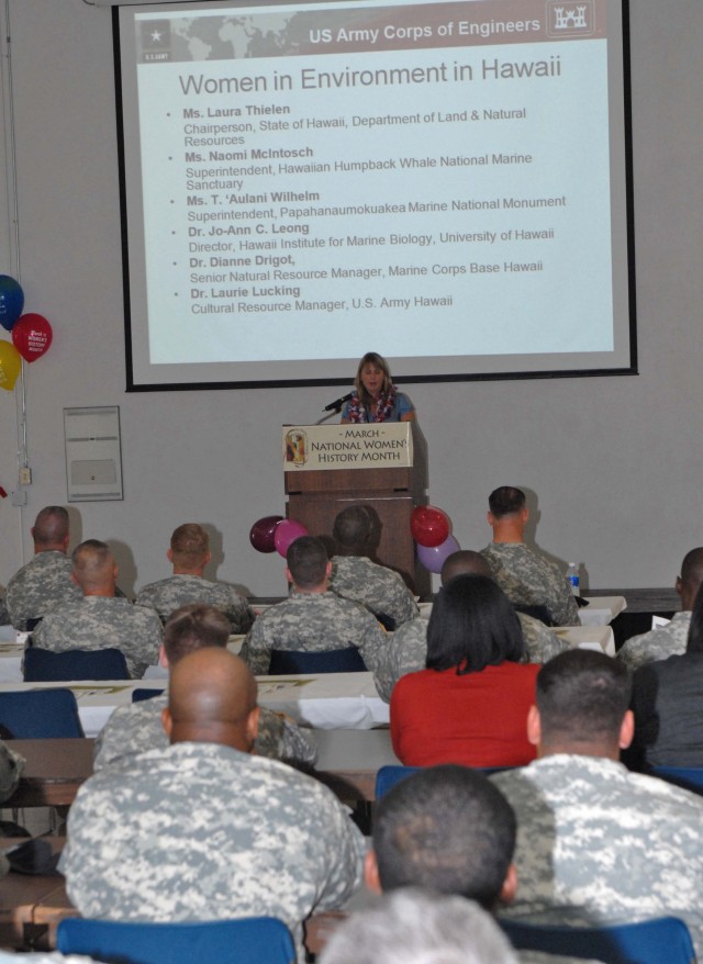 Women&#039;s History Month observed at Fort Shafter
