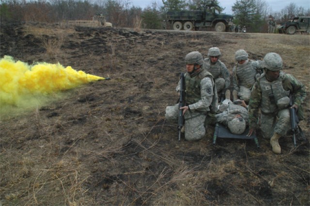 24th Trans. Bn. participates in Convoy Live Fire Exercise