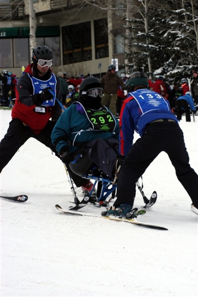 CSM Bill Roy skiing
