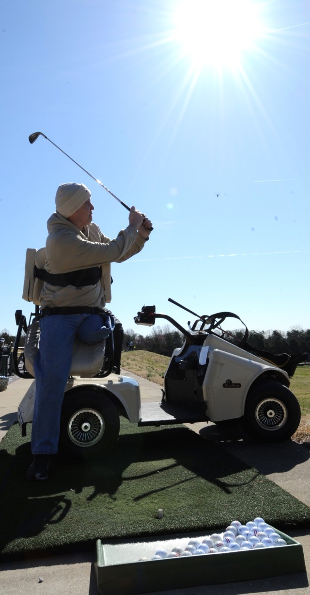 First Swing program inspires wounded warriors to retain active lifestyle