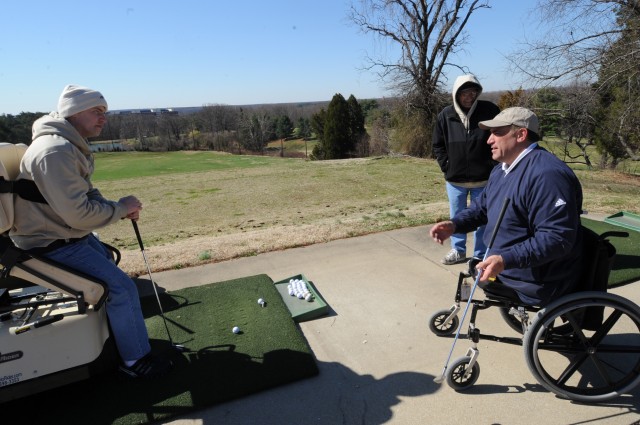 First Swing program inspires wounded warriors to retain active lifestyle