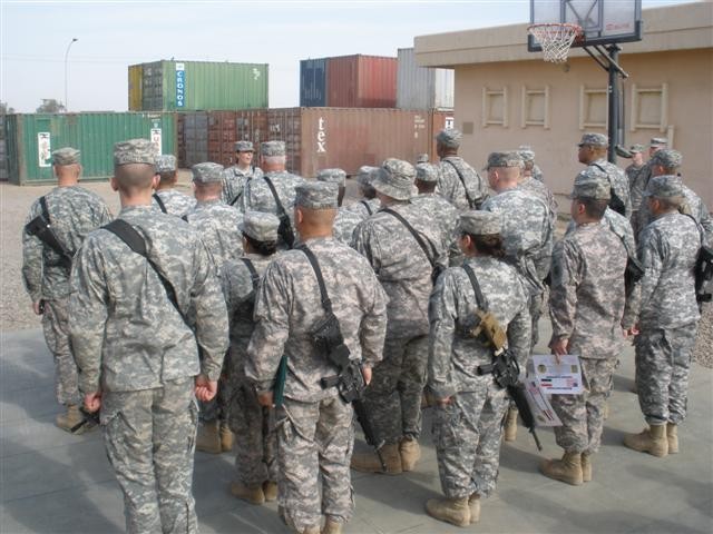 STORY AND PHOTOS BY 1st Lt. Angela Rokey, 259th CSSB, 304th Sust. Bde.
