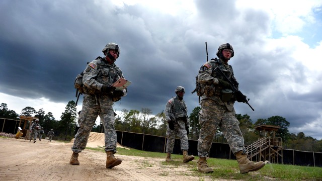 Soldiers Train For Deployment at Fort Stewart
