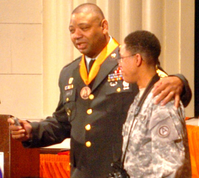 Sergeant major retires after serving 30 years