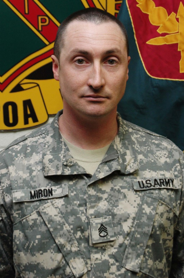 Staff Sgt. David Miron