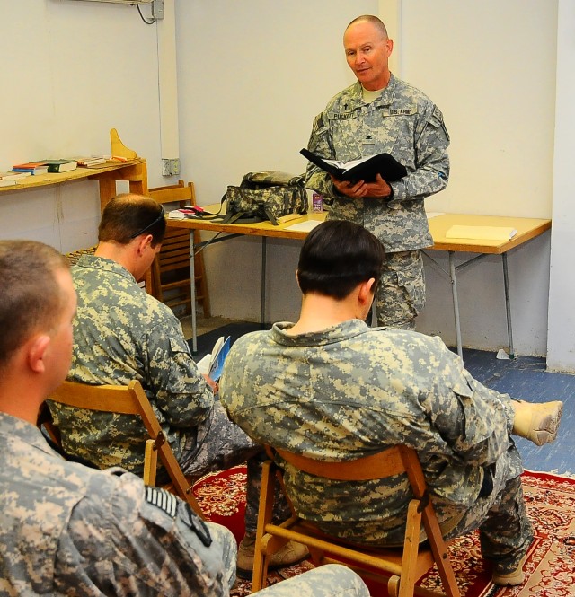 Sustainment Chaplains deliver Easter message to remote bases