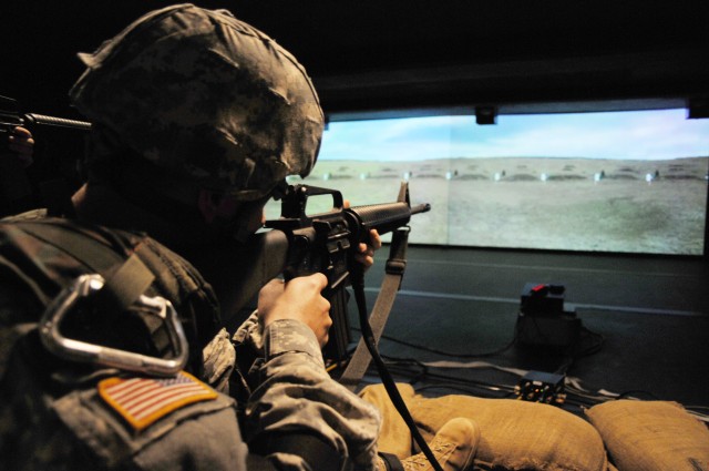 Simulators always valuable in military training