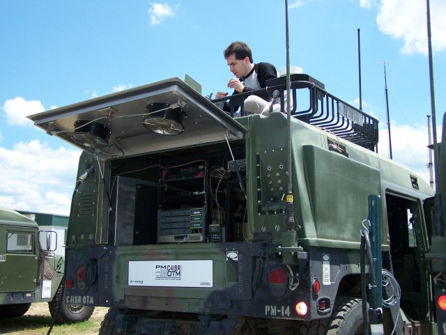 PM C4ISR OTM vehicle