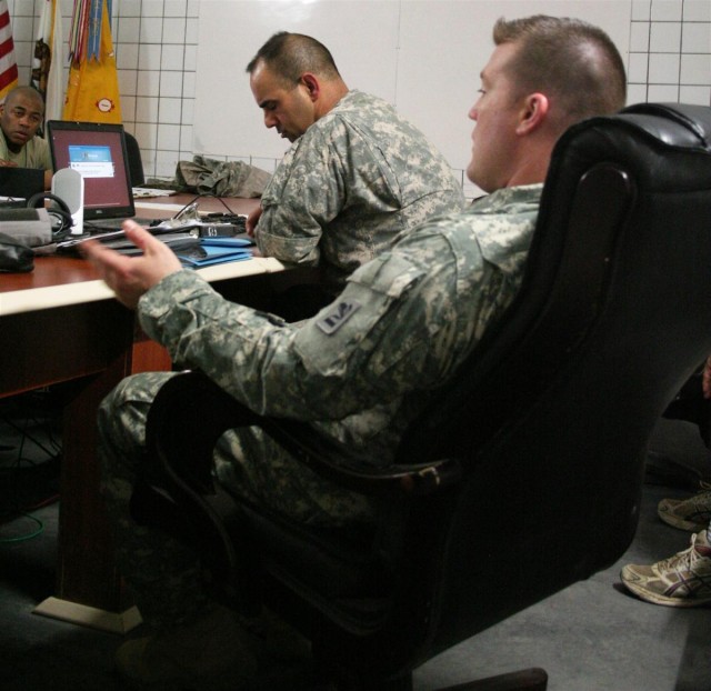 Platoon sergeant keeps medics up to speed