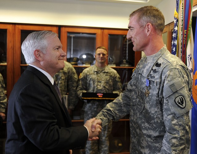Gates congratulates