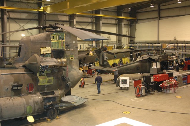 Resetting after deployment: Helicopter reset program ensures aircraft are ready to fly after years in the desert