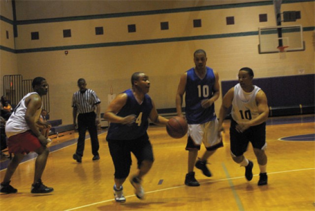 510th HRC outlasts 611th SOC to capture intramural basketball championship