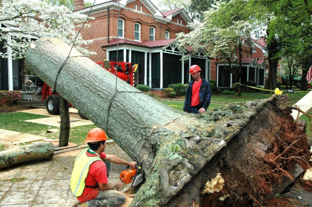 Clean-up crew clears catastrophe