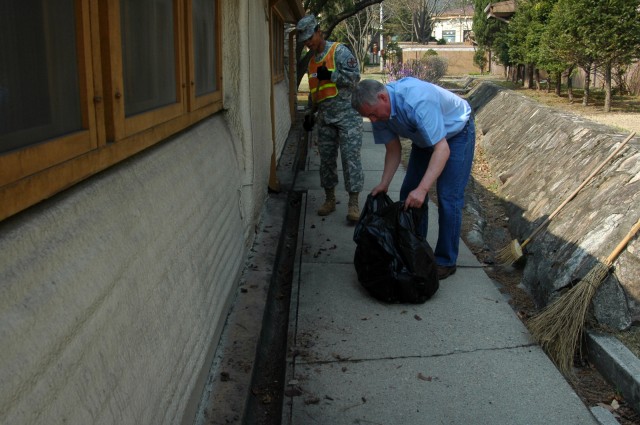Cleanup heralds spring at Red Cloud Garrison