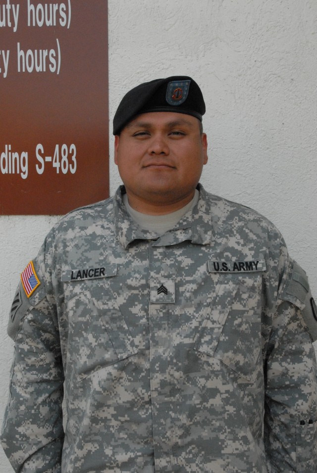 Sgt. Raymond Lancer, 52nd Ordnance Company