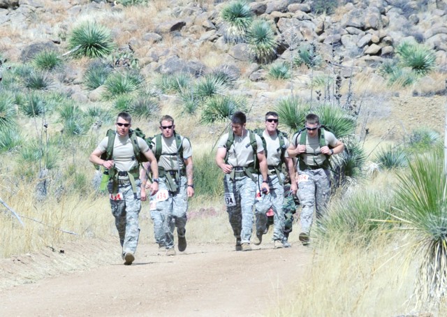 Rangers participate in the 20th annual Bataan Memorial Death March