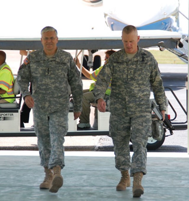 Army Chief of Staff impressed with Fort Polk