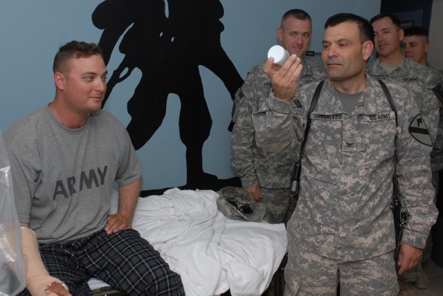 Col. Ryan Gonsalves, the commander of the 2nd Brigade Combat Team, 1st Cavalry...