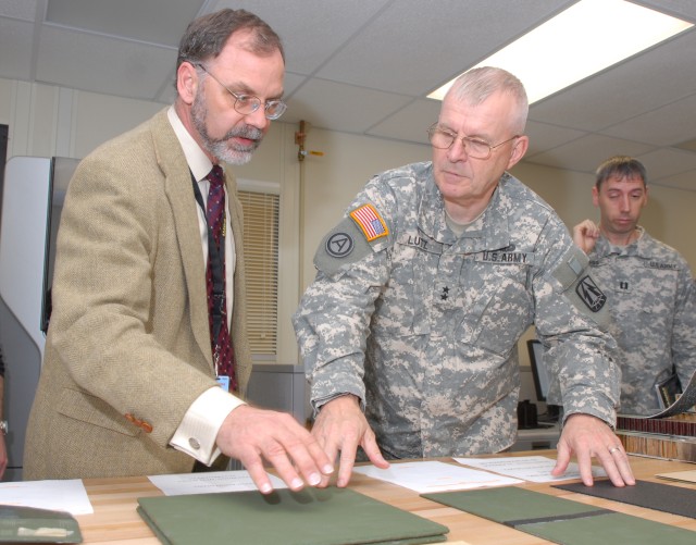 Workers showcase capabilities during visit