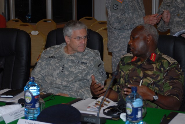 U.S. Army chief of staff meets with Kenya army commander