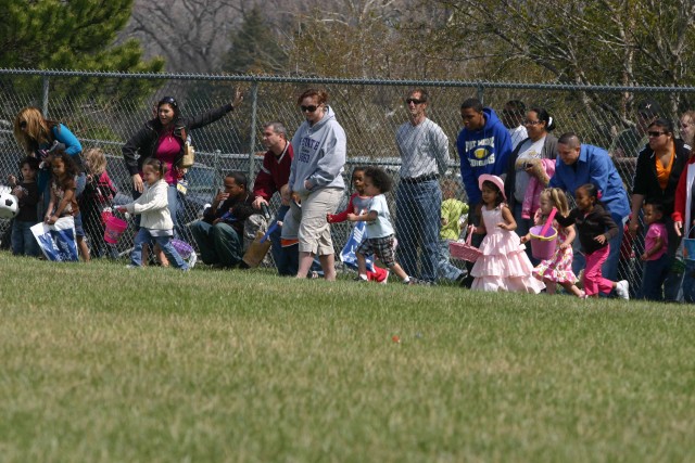 Annual egg hunt on post includes games, photos 