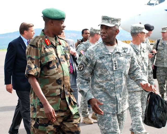 Ward leads Africa Command delegation to Rwanda