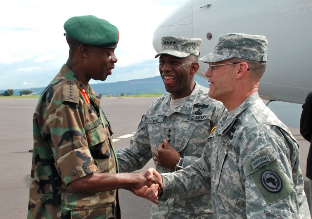 Ward leads Africa Command delegation to Rwanda