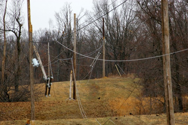 Downed power lines
