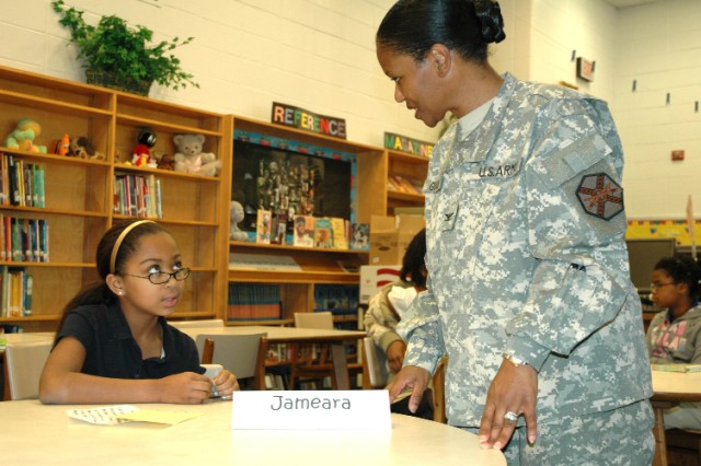 Commander helps polish &#039;jewels,&#039; bring out their shine
